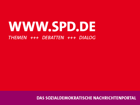Logo der Webseite der SPD